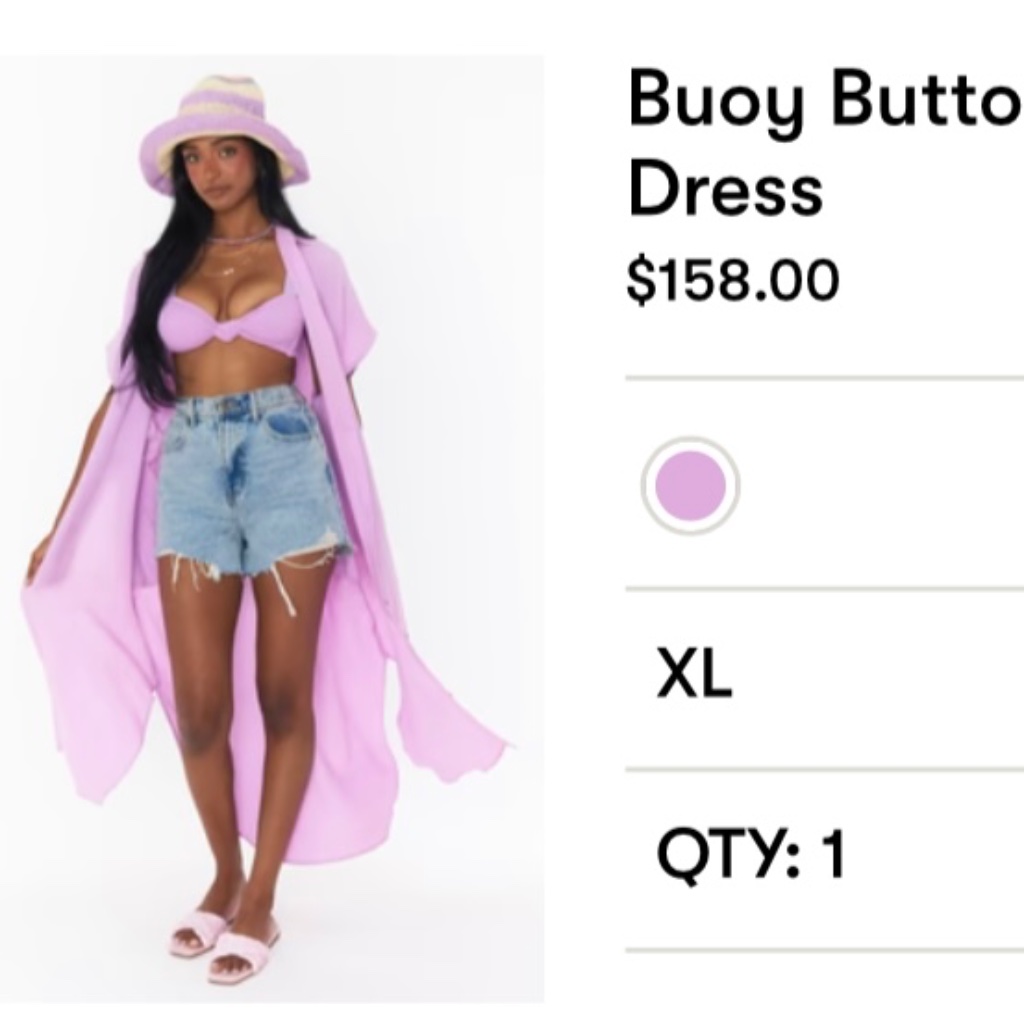 Show Me Your Mumu Buoy Button Down Dress